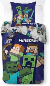 Minecraft Realms ágyneműhuzat 140×200cm, 70×90 cm