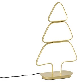 Design asztali lámpa arany karácsonyfa LED-del IP44 - Arbre
