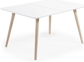 Bővíthető étkezőasztal hosszabbító asztallappal 90x140 cm Eunice – Kave Home