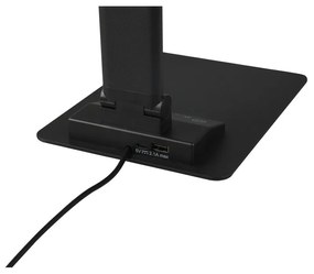 Fekete LED dimmelhető asztali lámpa (magasság 72 cm) Travis – Trio