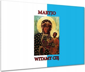 Vászonkép 80x60 Mária Üdvözöllek Mária