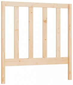 tömör fenyőfa ágyfejtámla 96 x 4 x 100 cm