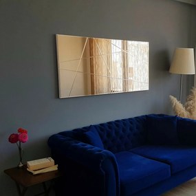 Bronze tükör 62 x 130 cm