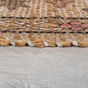 Natúr színű kézi szövésű jutakeverék szőnyeg 200x290 cm Celine Jute Global – Flair Rugs