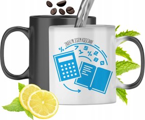 Mágikus Bögre Könyvelőnek Színváltós Nyomtatott Fényképpel