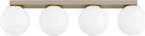 BRILAGI - MILO spotlámpatest 4xE27/60W/230V bézs/arany