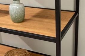 Design könyvespolc Maille 150 x 77 cm vad tölgy