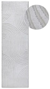 Krémszínű futószőnyeg 80x240 cm Pigment Cream White – Elle Decoration