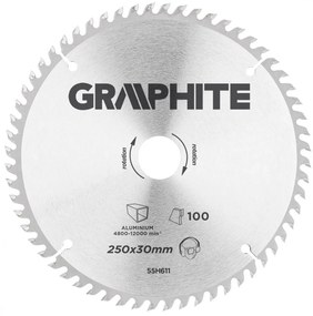 KŐRFŰRÉSZLAP 250*30MM 100FOG. ALU GRAPHITE