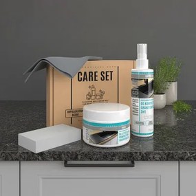 GRANMASTER tisztító szett bármely mosogatóhoz Pasta + 3 in 1 impregnáló + kiegészítők + box