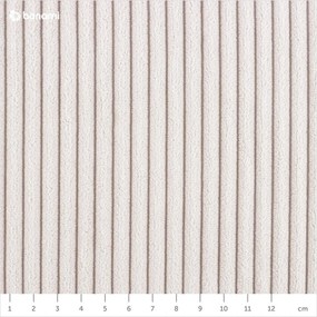 Bézs kordbársony kinyitható sarokkanapé (variálható) Tori – Bonami Selection