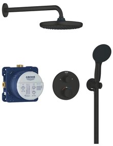 GROHE 348832430 - VITALIO START 250 mm zuhanyszett, fekete