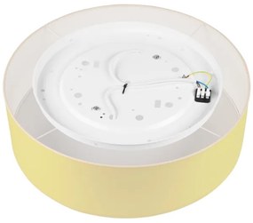 Mennyezeti lámpa SIRJA PASTEL DOUBLE 4xE27/15W/230V átm. 45 cm sárga