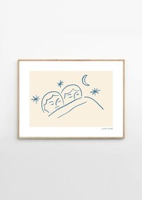 Poszter 40x30 cm Slumber – Amélie Lehoux – The Poster Club