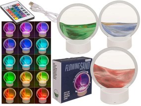 LED mozgó homokkép - zöld