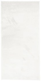 OVIEDO krémszínű rövid szálú szőnyeg 100 x 200 cm