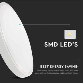 LED Fürdőszobai mennyezeti lámpa LED/18W/230V 4000K IP44 fehér