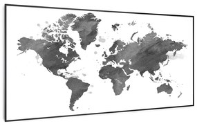 Klarstein Wonderwall Air Art Smart, infravörös hősugárzó, 120 x 60 cm, 700 W, fekete térkép