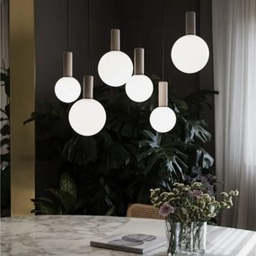 Ideal Lux - LED csillár kábelen ODEON LED/39W/230V CRI 90 átmérő 57 cm bézs/fehér