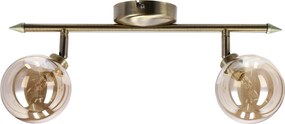 Candellux Rodia mennyezeti lámpa 2x40 W patina 92-16539