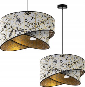 Mennyezeti Lámpa Lógó Csillár Szimpla Lámpabúra Glamour Arany Az Asztal Felett