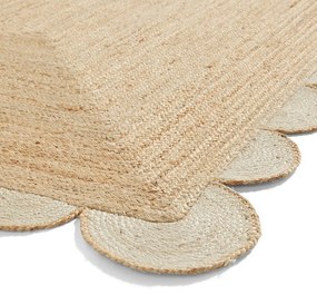 Natúr színű juta szőnyeg 160x230 cm Savannah Jute – Think Rugs