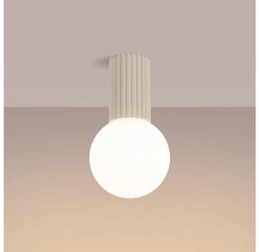 Sollux SL.1718 - Fürdőszobai mennyezeti lámpa HALO 1xG9/8W/230V IP44 krémes