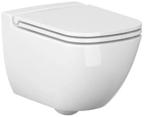 Cersanit Caspia New miska WC wisząca bez kołnierza CleanOn biała K11-0233