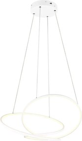 TRIO 349119131 DARVIN Modern Led Függesztett Lámpa Fehér LED IP20