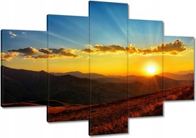 Festmények 120x80 Gyönyörű naplemente