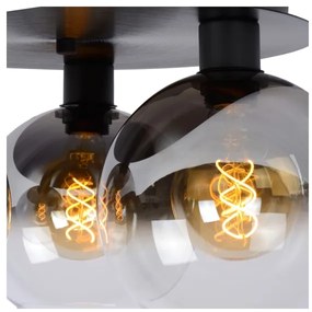 Lucide 74114/03/30 - Mennyezeti lámpa MARIUS 3xE27/40W/230V fekete