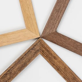 Brilagi - LED Mennyezeti lámpa SLIMFRAME WOOD LED/25W/230V 34x34 cm barna