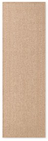 Bézs-elefántcsont színű kültéri-beltéri futószőnyeg 80x250 cm Duet Kona – NORTHRUGS