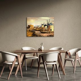 Kép - Szélmalmok (70x50 cm)