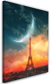 Gario Vászonkép Éjszaka Párizsban - Rokibul Hasan Méret: 40 x 60 cm