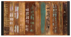 tömör újrahasznosított fa étkezőasztal 140 x 70 x 75 cm