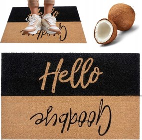 Lábtörlő Bejárati Cipő Ajtó Alá Kókusz Bejárati Szőnyeg 45X75 CM
