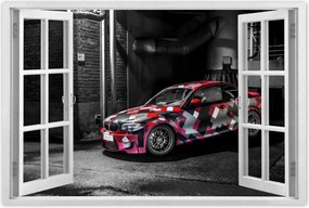 Poszterek 90x60 Piros Bmw