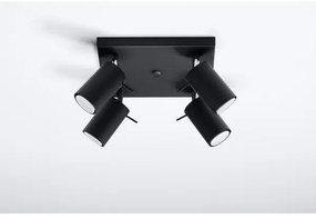 Brilagi -  LED Spotlámpa ASMUS 4xGU10/7W/230V fekete