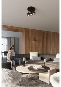 Sollux SL.1129 - Fali lámpa SAVAR 1xE27/60W/230V fekete