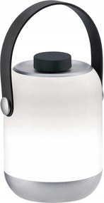 Kültéri asztali lámpa Led Paulmann Clutch króm szürke 1,6 W