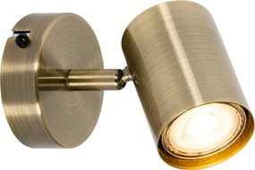 Modern bronz spotlámpa dönthető - Jeana