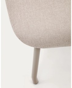 Bézs puff Belina – Kave Home