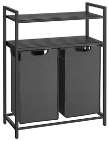 REX szürke szennyeskosár