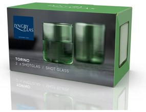 Röviditalos pohár szett 2 db-os 60 ml Torino – Lyngby Glas