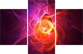 Modern absztrakt kép (90x60 cm)