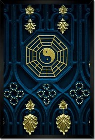 Keretezett poszterek 40x60 Absztrakt arany harmónia