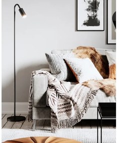 ByRydens 4100950-4002 - Állólámpa CURVE 1xGU10/7W/230V fekete