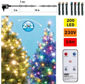 FK technics LED Karácsonyi lánc távirányítóval LED/230V IP44 FK0189