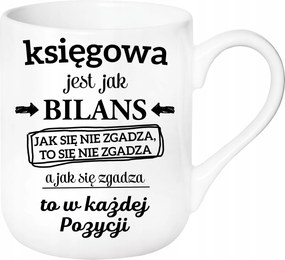 Könyvelő Bögre vicces Ajándék Születésnapra Karácsonyra 330ml Csomagolás